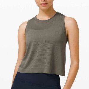 Lululemon Swiftly Breathe Crop Tank